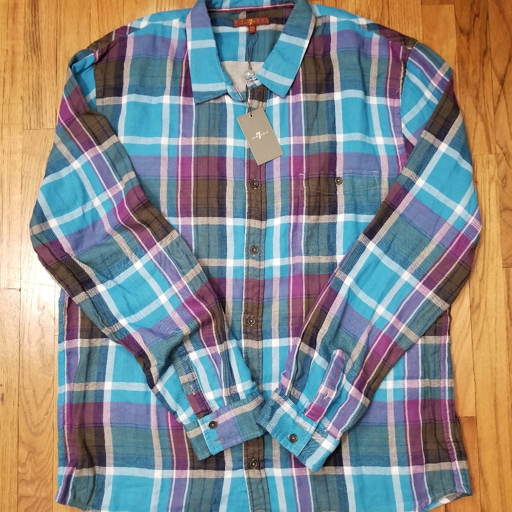 NWT 7 for all mankind shirt
